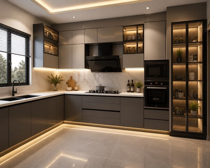 Modern modular kitchen