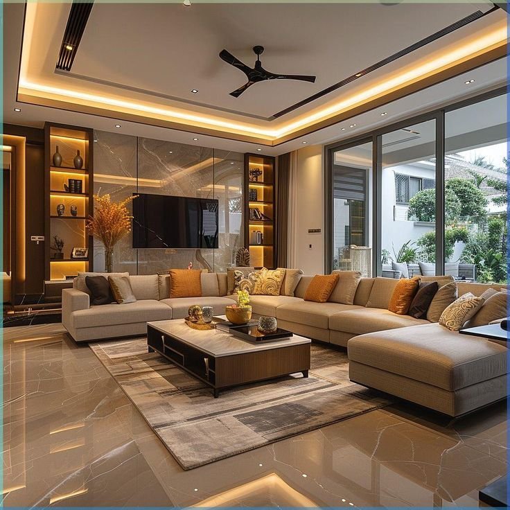 Contemporary living room