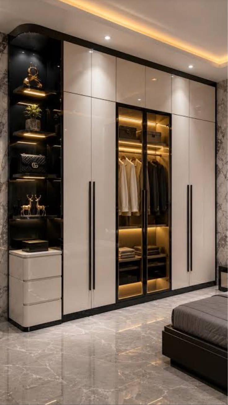 Modern wardrobe design